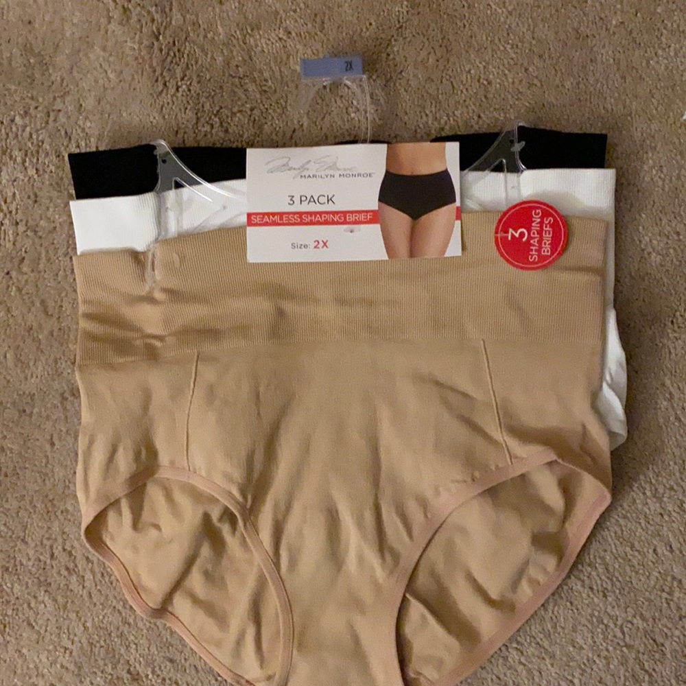 3 pack 2x shaping briefs new